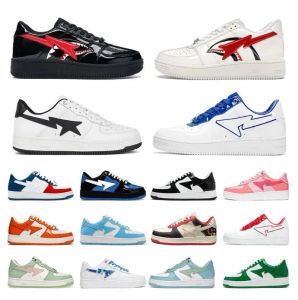 2024 Nowy projektant Bapestan Casual SK8 STA Buty Bapedii Outdoor Mens Womens Low Platform