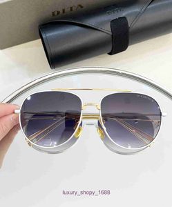 Designer Fashion Solglasögon för kvinnor och män online-butik Dita toppkvalitet Artoa-79-serien Solglasögon i metallfältmodell: DTS161 med original Box 3XGE