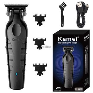 Hair Clippers Kemei Zero blade Hair Trimmer Professional Beard Trimmer For Men Electric Clipper Rechargeable Hair Cutting Machine Barber Shop
