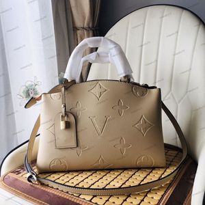 Üst Deri Çantalar Kadınlar Corssbody Messenger Çantalar Çanta Tote Satchel Boğaz Vintage Tasarımcı Omuz Çantaları M58916 Lady Handbag 002