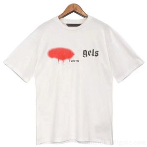 Designer Pa T Shirt Mens Designer T Shirt Off White Luksusowa marka Koszule Spray Heart Letter Bawełny krótki rękaw Sprężyny lato Tide Mens Damskie Koszulki