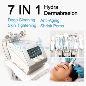 7 em 1 MicrodermoBrasion Hydro DermoBrashion Machine Remoção de cabeça preta Cuidado facial rejuvenescimento da pele