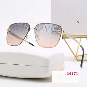 Классические дизайнерские солнцезащитные очки для женщин и мужчин в модном режиме Специальные дизайнерские солнцезащитные очки с двойной оправой с защитой от ультрафиолета UV 400