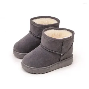 Stivali Bambini Ragazzi/Ragazze Scarpe Calde in Cotone Peluche Bambini Bambino Inverno Antiscivolo Tempo Libero Neve Moda Addensare