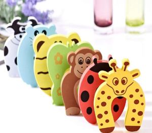 New Care Child kids Baby Animal Cartoon Jammers Stop Door stopper holder lock Safety Guard Finger 7 styles3811705