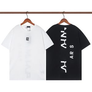 SS New Almai T-shirt Pure Cotton Embroidered Small Letter Tees Men's and Women's Round Neck Sports Loose Thin Half Sleeves T-shirts Short sleeved Top clothes