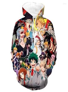 Men039s Hoodies Sweatshirts Anime My Hero Academia 3D Hoodie Cosplay Ochako Uraraka Midoriya Izuku Bakugou Katsuki Unisex Thi8255380