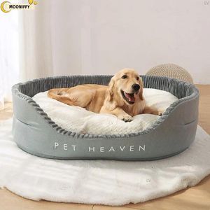 Vazolar köpek yatak çift taraflı mevcut ekstra büyük köpek yatak kanepe kennel yumuşak polar evcil köpek kedi sıcak yatak çıkarılabilir evcil hayvan paspas