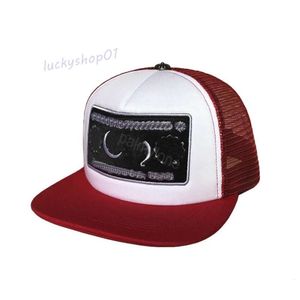 Cross Flower Designer Caps Baseball Hearts Mens Snapbacks Niebieskie czarne kobiety Zwierząt Kapelusze Wysokiej jakości marka CH CAP 23SS Chrome