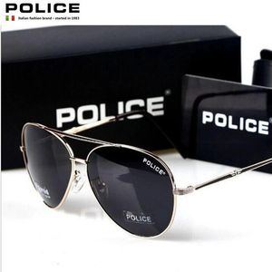 サングラス警察ブランド2022男性向け偏光サングラスパイロットサングラス高品質のサングラスブロックドライビンググレアUV400ゴーグル