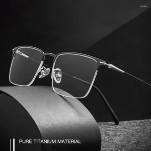 Sunglasses Frames Men Glasses Frame 2 Styles Full Rim And Half Rimless Optical Eyeglasses With Recipe For Man Prescription Spectacles