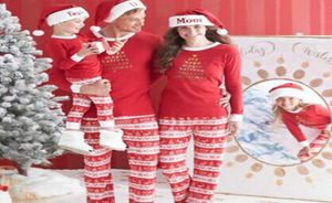 Capodanno Famiglia Natale Pigiama Famiglia Matching Outfit Padre Madre Figlia Ragazza Ragazzo Set di abbigliamento Pigiama Famiglia Look 2011284570334