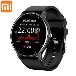 Relógios ecológicos Smart Watch Men Women Bluetooth Call Fiess Bracelet Freqüência cardíaca Pressão arterial Smartwatch Xiaomi Para Android Watch