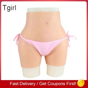 Costume Accessories Silicone Pants Realistic Vagina Shemale Buttock Butt Shaper Shorts Padded Push Up Hip Enhance Underwear for Cosplay