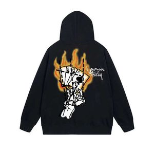 Designer maglione con cappuccio con cappuccio con cappuccio con cappuccio con cappuccio con cappuccio con cappuccio di alta qualità Street Hip Hop Designer Hoodie 197791