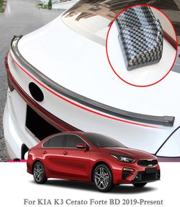 Auto-Styling 5D Spoiler in fibra di carbonio Styling DIY Refit Spoiler per Honda KIA K3 Hyundai Opel Mazda Ford Skoda1968776