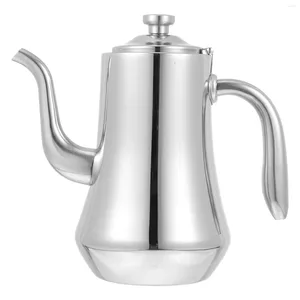 Dinnerware Sets Kettle Filter Tea Home Teakettle Espresso Stovetop Oil Can Kitchen Stainless Steel Creative Teapot Coffee Maker