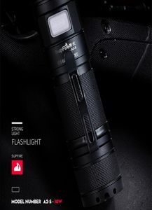 Supfire Flashlight Linterna LED Zoom Torch 26650 USB Flash Light Lanterna A2S SST40パワフルな懐中電灯キャンプ2000LM Y2004237960