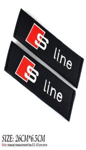 Авто Стайлинг Авто наклейка для S line Sline A4 B6 A6 C7 A3 8V B8 A6 C5 B7 B5 C6 Q5 A5 аксессуары хлопок Car-Styling5702913