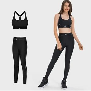 Al0lu Yoga Leggings Ajusta Ajusta Setor esportivo Cantura Estreto Cintura de ioga Pontas femininas O traje feminino está disponível separadamente