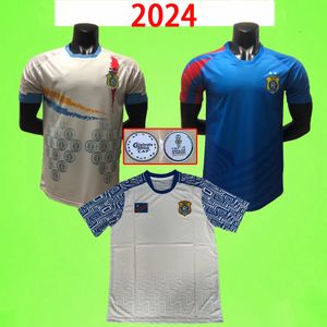 2024 Demokratyczna Republika Kongo Dr Soccer Jerseys Męskie Drużyna narodowa 2023 Wissa Mvumpa Bongonda Mbemba Elia Diangana Kakuta Kalulu Football Shirt 23 24 Home Away Away