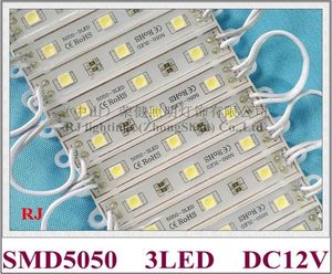 LEDモジュールライトランプSMD 5050サインレターSMD5050 3 LED 072W DC12V IP65 75mm12mm5952812用の水プルーフLEDモジュール