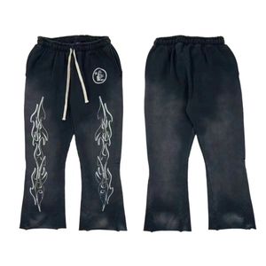 Pantaloni Hellstar set con cappuccio felpe con cappuccio Pantaloni sportivi Set Real Photo Tuta Pullover Felpa con cappuccio nera grigia maglione firmato streetwear Tute firmate