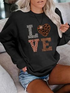 Moletons masculinos Moletons Hirsionsan Vintage Sweet Heart Print Moletom Feminino Básico Com Capuz Senhoras Suave Manga Longa Algodão Pulôveres Casual Tops 2023 Y2K T240122