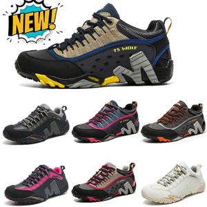 2024 Scarpe da trekking da uomo Outdoor Trail Trekking Mountain Sneakers Maglia antiscivolo Traspirante Arrampicata su roccia Scarpe da ginnastica da uomo sportive Scarpe sportive chaussure