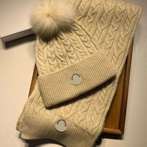 Fashion wool trend hat scarf set top luxury hats men womens fashion shawl cashmere scarfs gloves warm dragonflies scarves GB2401194BF