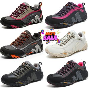 2024 Nya män Vandringskor utomhus Trail Trekking Mountain Sneakers Non-Slip Mesh Breattable Rock Climbing Mens Athletic Sports Shoe 39-45 GAI