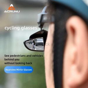 Outdoor Eyewear Rear View 360 Mirror Cycling Glasses Photochromic Cycling Glasses for Men Women MTB Sunglasses Sports Goggles UV Protection 240122