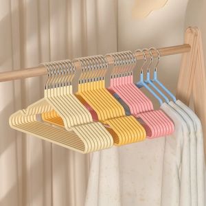 10 pçs cabides de roupas de bebê multifuncional crianças cabide cremalheiras antiderrapante secagem rack cabides cabides 240118