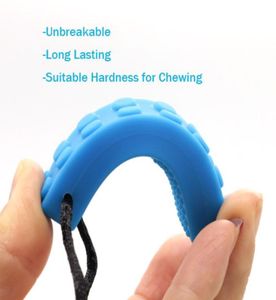 1PC Granular FDA Food Grade Silicone Functional Necessities Sensory Chew Necklace Chewelery Teething Self Soothing Chewing Brick6159780