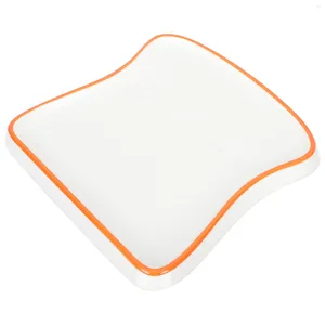 Geschirr Sets Bandejas Para Comida Platte Haushalt Mahlzeit Tablett Brot Pan Lagerung Frühstück Home Zubehör