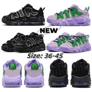 2024 Designer Ambush Air Lilac Basketball Shoes Low Black Purple Limestone Scottie Pippen Mens Womens UNC Lufttränare Sneakers Storlek 36-45