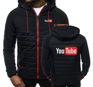 Men039s Hoodies Sweatshirts YouTube 2021 Est Winterjacken Wärmer Windjacke Mäntel Baumwolle Wasserdicht Outwear Casual Reißverschluss 4136584