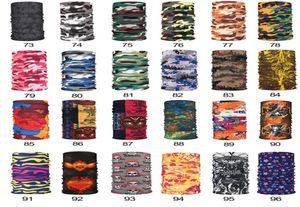 Camo 3D printed Face Mask Mouth Cover Scarf Bandanas for Outdoors Festivals Sports Fishing Running headbands for men women7862989