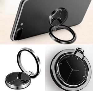 Luxury Metal Mobile Phone Socket Holder Love Shape Universal Telephone Finger Ring Holder Magnetic Car Bracket Stand Accessories6677343