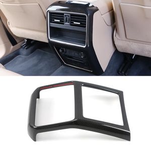 Accessori per auto Sedile posteriore Presa d'aria posteriore Uscita Telaio Trim Adesivo Copertura Decorazione di interni per Porsche Cayenne 2018 2019 20203269922