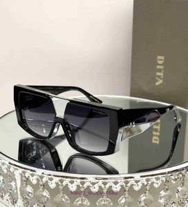 Designer Fashion Solglasögon för kvinnor och män online -butik DITA Top Quality Officiell webbplats SLUT UT ABUX SERIE Girder Metal Design Modell: DTS420 med Box 8G19