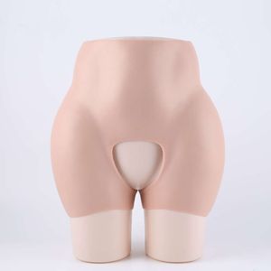 Costume Accessories Silicone Open Crotch Buttocks for Cosplay Crossdresser Full Hip Pants Human Demon Transgender Lower Body