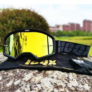 Utomhus Eyewear IOQX Off-road Goggles Motocross Glasögon Motorcykel Solglasögon MAN MTB ATV MASK VINTOSKRYGT SKIDSKIING CYKNING RACING GOGGLE 240122