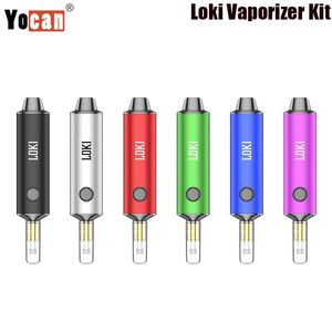 Original Yocan LOKI Kit Vape 650 mAh Batterie XTAL Lip Dual Air 3 Einstellbare Spannung Elektronische Zigarette Verdampfer