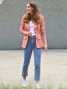 Princess Coat Spring Autumn Autumn New Women's Vintage Elegant Chic Celebrity فريد من نوع