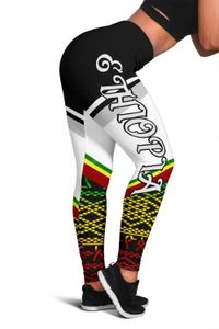 Capris Tessffel Etiopia County Flag Reggae Africa Pojedynczy Tribe Lion retro 3dprint haruku kobiety seksowne legginsy joga fiess garnitury a1