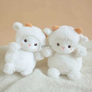 Plush Dolls New Kawaii Sheep Plush Toy Stuffed Animals Lamb Doll Baby Kids Children Girl Girlfriend Birthday Gift Home Bedroom Decor