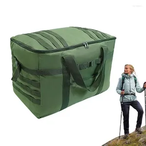 収納バッグキャンプ調理器具バッグはハンドル旅行オーガナイザーユーティリティトート付き