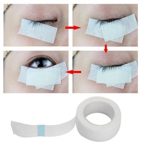 Grefting göz pedleri beyaz bant yastıkları göz kapakları kirpik uzatma yamaları Yamaların altında sahte kirpik için kağıt patch3207728