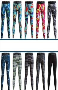 NEW Arrival Camouflage Elastic Compression Tight Men039s Sport Gym Pro Combat Basketball Training Running Fitness Pants6229406